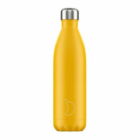CHILLY'S BOTTLES - Chilly's Matte Water Bottles 750ml Burnt Yellow