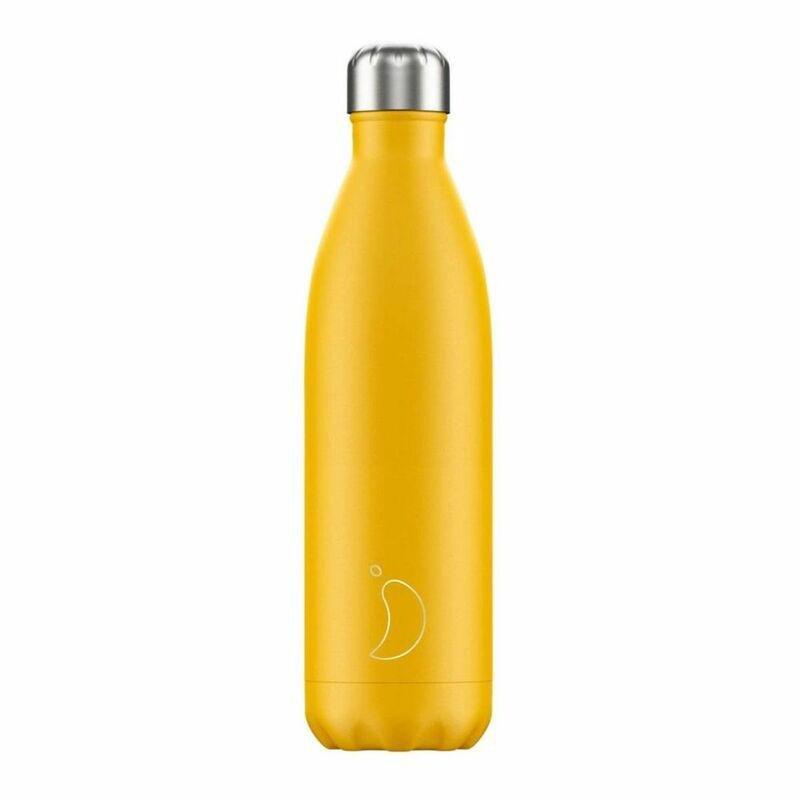 Chilly's Matte Water Bottles 750ml Burnt Yellow, , large image number 0