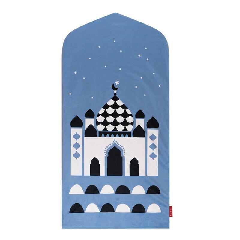 Takva Kids My First Prayer Mat Blue Mosque, , large image number 0