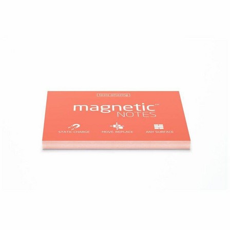 MAGNETIC STICKY NOTES - Magnetic Notes Spring Orange M