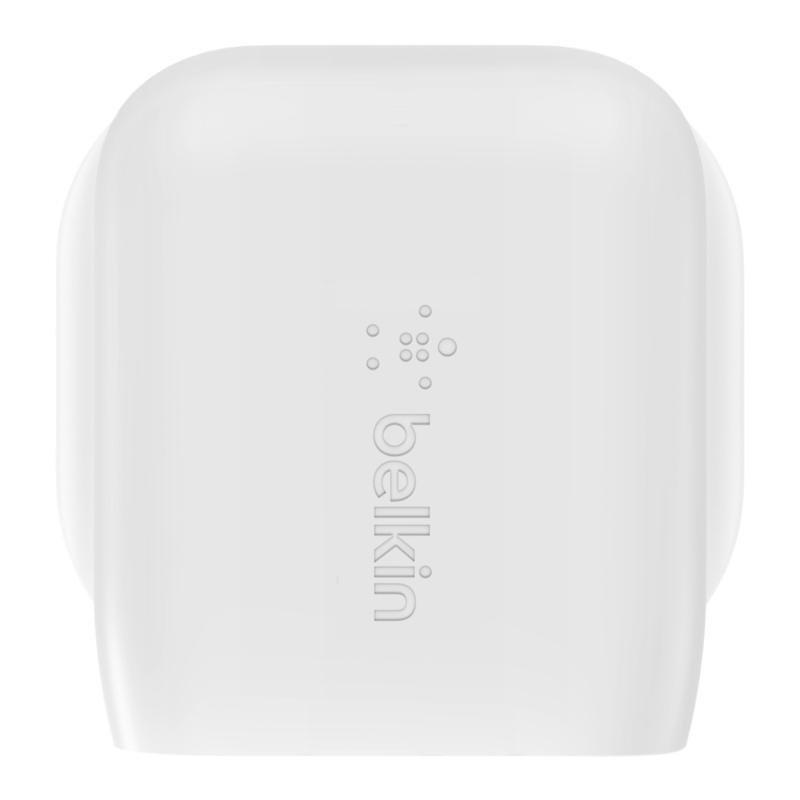 Belkin Boost Charge 20W USB-C Pd Wall Charger + USB-C To Lightning Cable White, , large image number 1