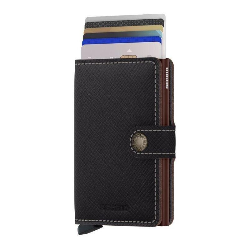 Secrid Miniwallet Saffiano Brown, , large image number 0