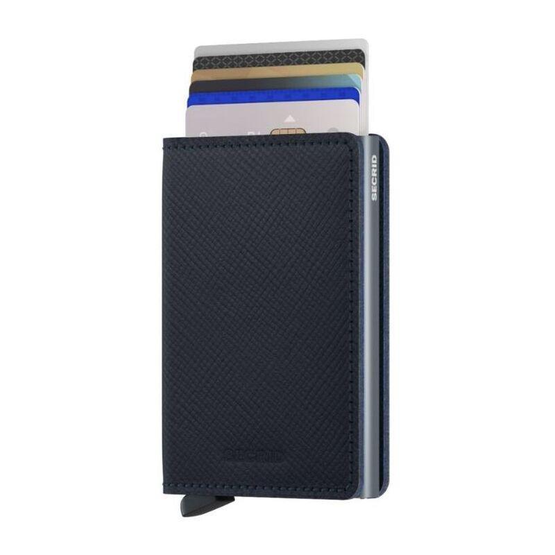 Secrid Slimwallet Saffiano Navy, , large image number 0