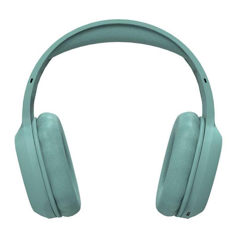 Porodo Soundtec Pure Bass FM Wireless Over-Ear Headphone Green, , large image number 1