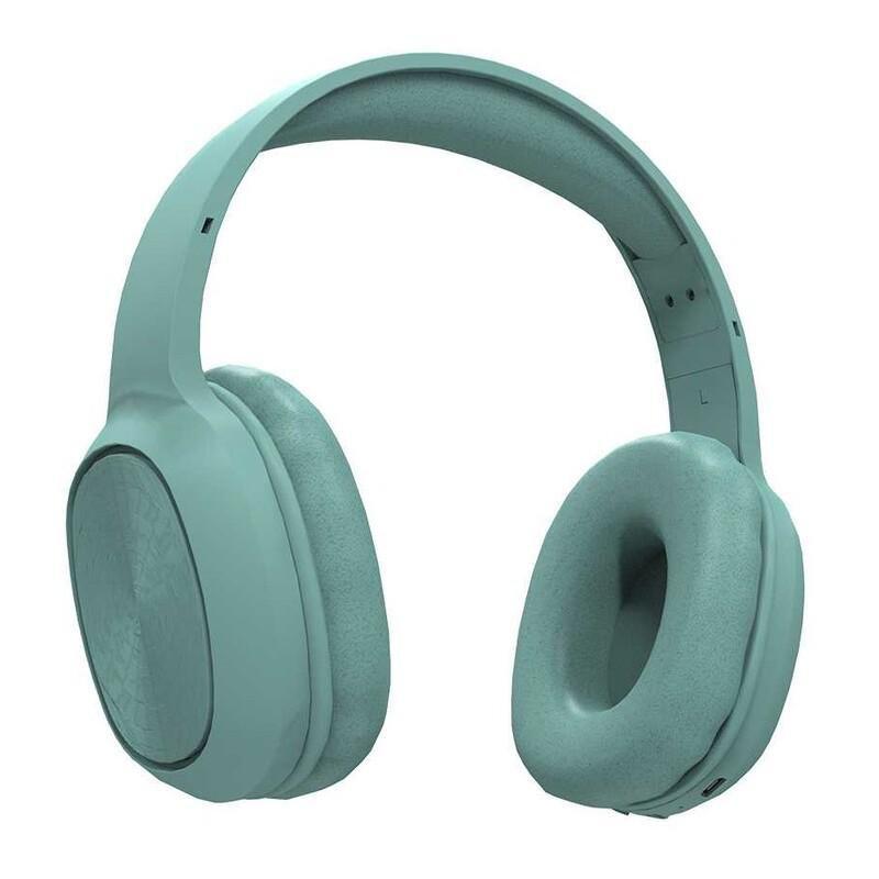 Porodo Soundtec Pure Bass FM Wireless Over-Ear Headphone Green, , large image number 3