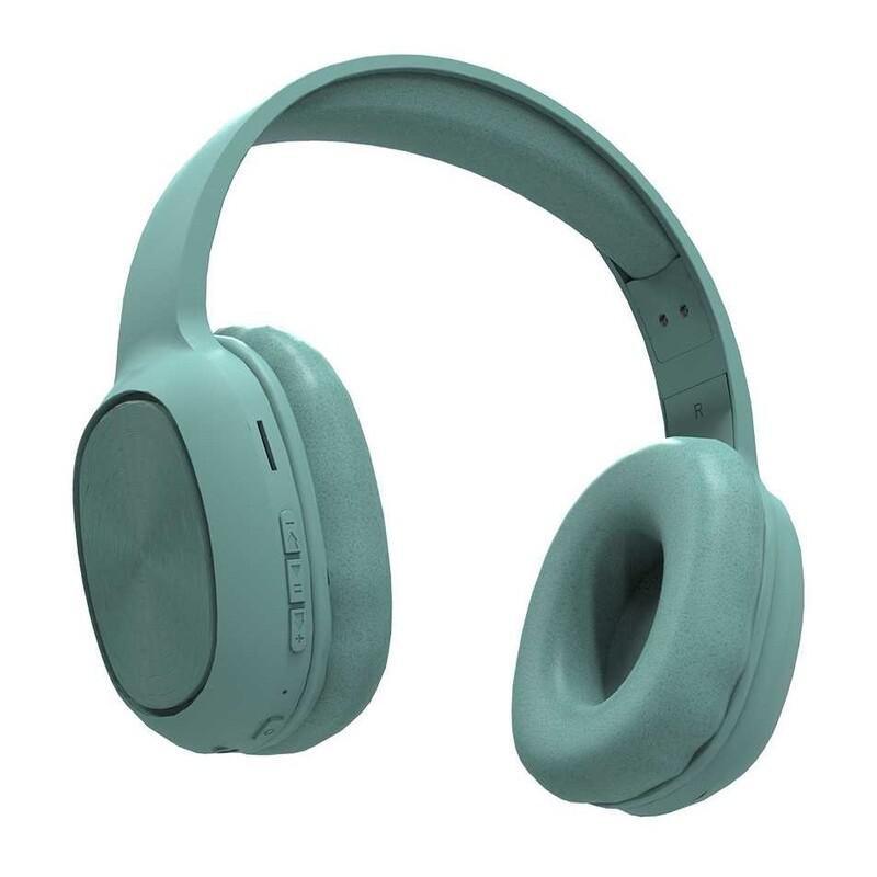 Porodo Soundtec Pure Bass FM Wireless Over-Ear Headphone Green, , large image number 4