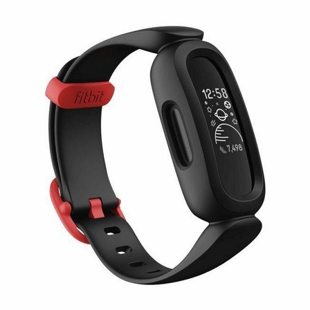 FITBIT - Fitbit Ace 3 Activity Tracker for Kids - Black/Red