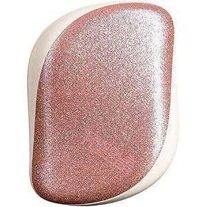 Tangle Teezer Compact Styler Glitter Smooth And Shine Detangling Hairbrush - Rose Gold Glaze, , medium