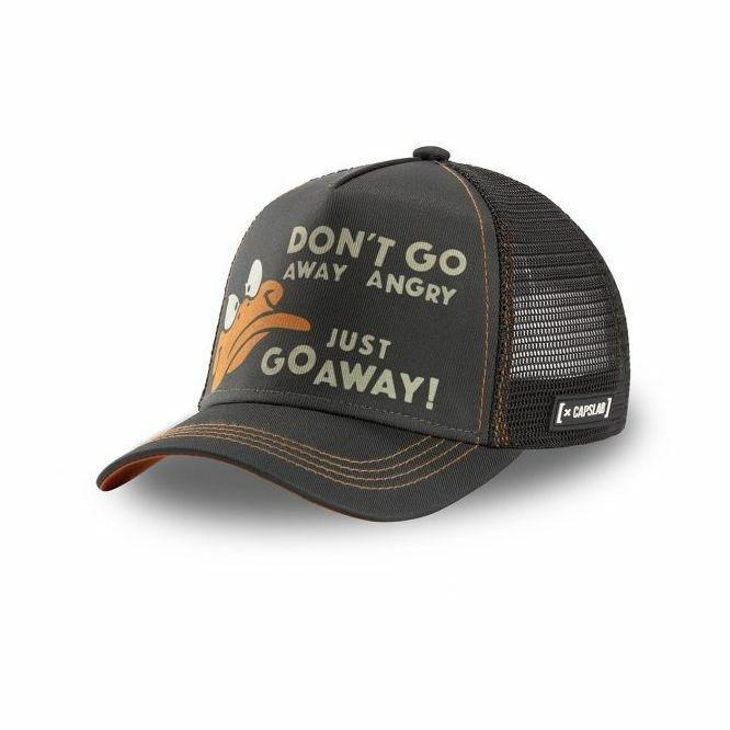 Capslab By Freegun Looney Tunes Daffy Duck 1 Mesh Trucker Cap Black Onesize, , large image number 2
