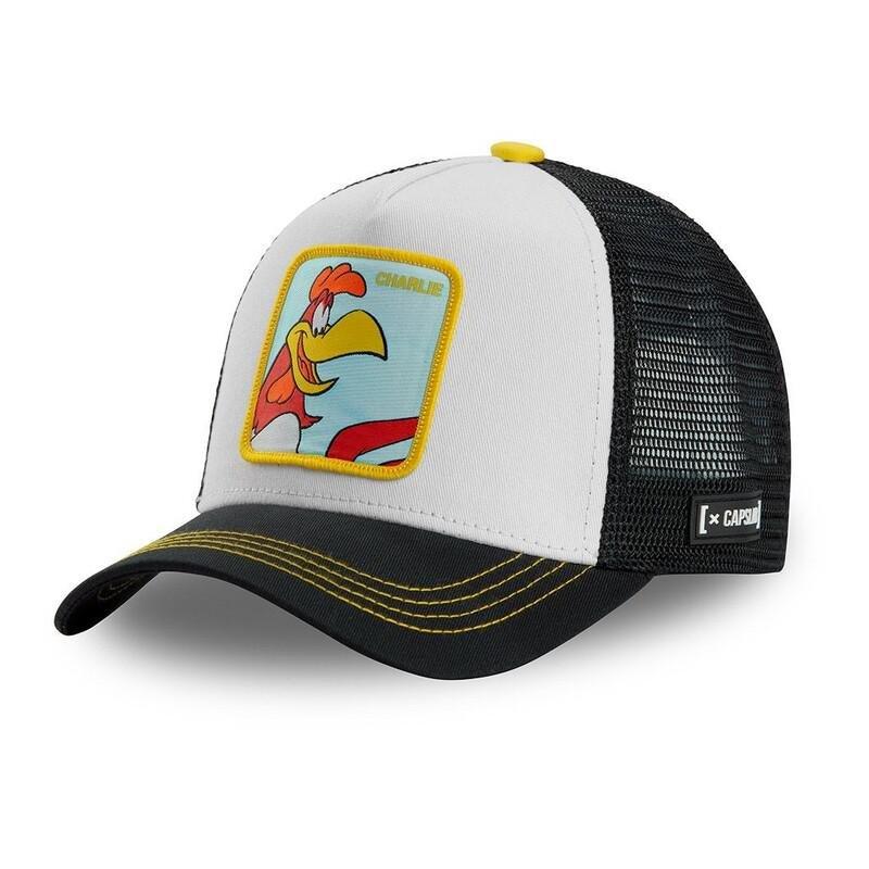 Capslab Looney Tunes Foghorn Unisex Adults' Trucker Cap - White, , large image number 0