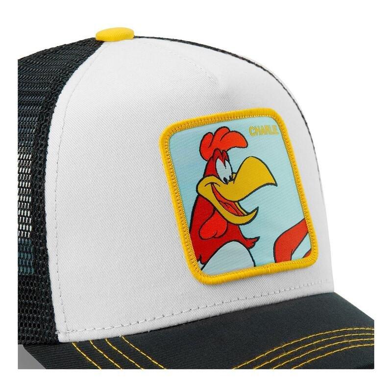 Capslab Looney Tunes Foghorn Unisex Adults' Trucker Cap - White, , large image number 1