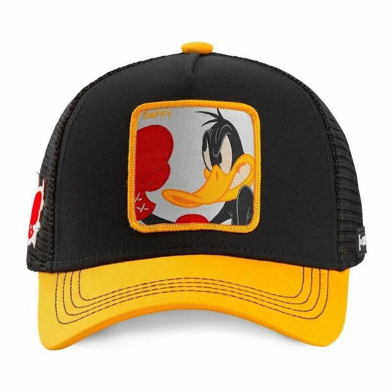 Capslab By Freegun Looney Tunes Daffy Duck Mesh Truckercap Black/Yellow Onesize, , large image number 0