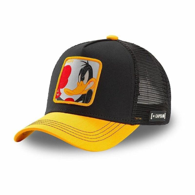 Capslab By Freegun Looney Tunes Daffy Duck Mesh Truckercap Black/Yellow Onesize, , large image number 1