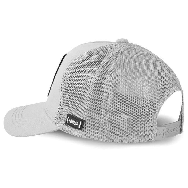 Capslab Looney Tunes Bugs Bunny 1 Mesh Trucker Cap Grey, , large image number 2