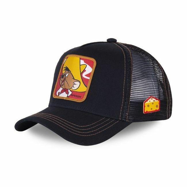 Capslab Cap Looney Tunes Speedy Gonzales Trucker Cap Black Onesize, , large image number 2