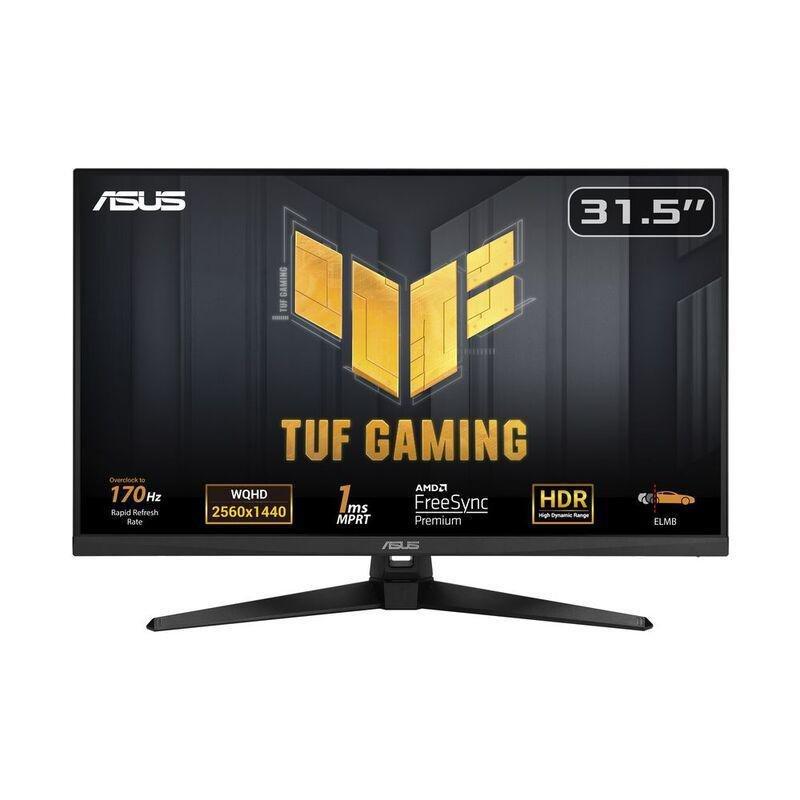 ASUS TUF Gaming VG32AQA1A Gaming Monitor  - 32-Inch (31.5 Inch Viewable) (QHD - 2560 x 1440) (Overclock To 170Hz/ Above 144Hz), , large image number 0