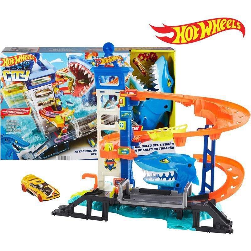 Hot Wheels Attacking Shark Escape Playset