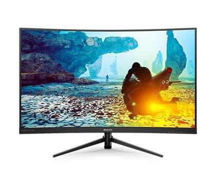 Philips 27-Inch FHD/165Hz Curved Gaming Monitor, , large image number 0