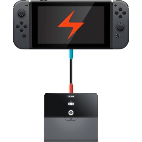Bionik Portable Power System for Nintendo Switch & Joy-Con Controllers Black, , large image number 6