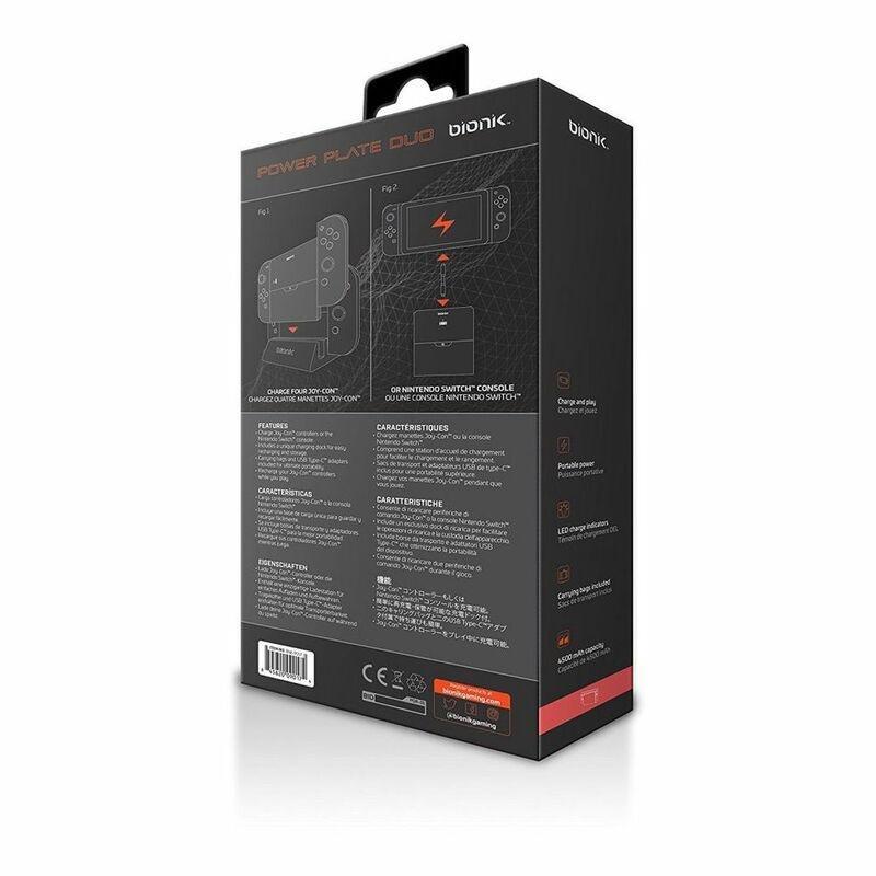 Bionik Multi-Function Portable Battery Banks & Joy-Con Hand Grips for Nintendo Switch And Joy-Con Controllers, , large image number 1