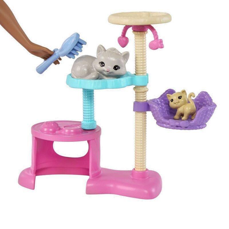 Barbie Kitty Condo Doll & Pets HHB70, , large image number 1