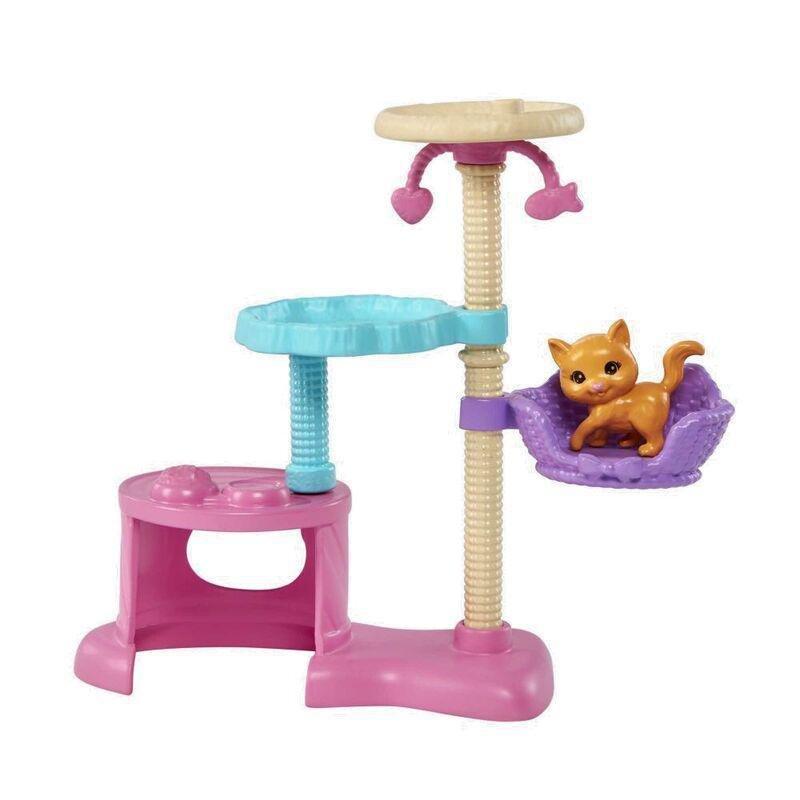Barbie Kitty Condo Doll & Pets HHB70, , large image number 3