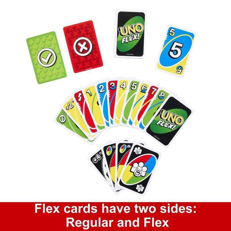 UNO Flex Card Game HMY99, , large image number 1