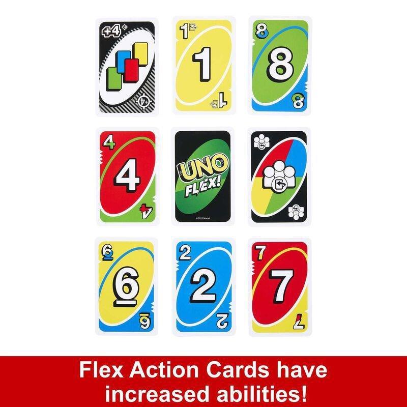 UNO Flex Card Game HMY99, , large image number 4