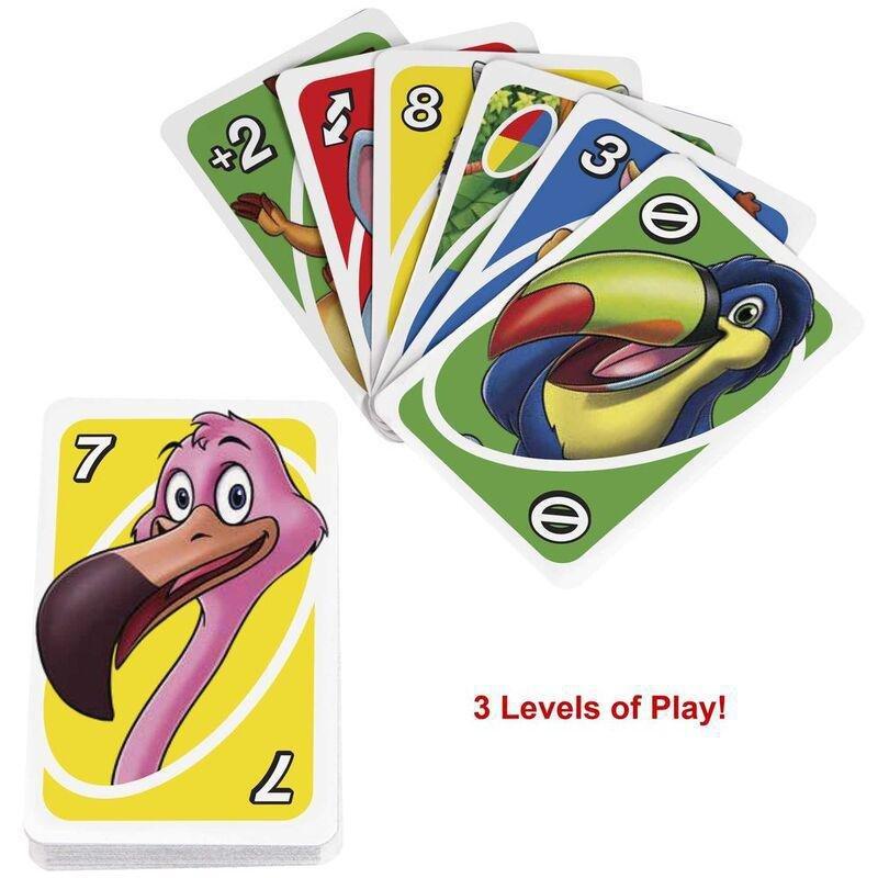 UNO Junior Card Game GKF04, , large image number 1
