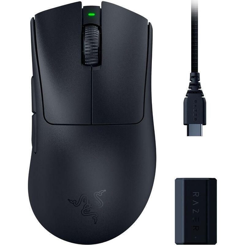 Razer Deathadder V3 Pro Wireless Gaming Mouse + Hyperpolling Wireless Dongle - Black, , large image number 0