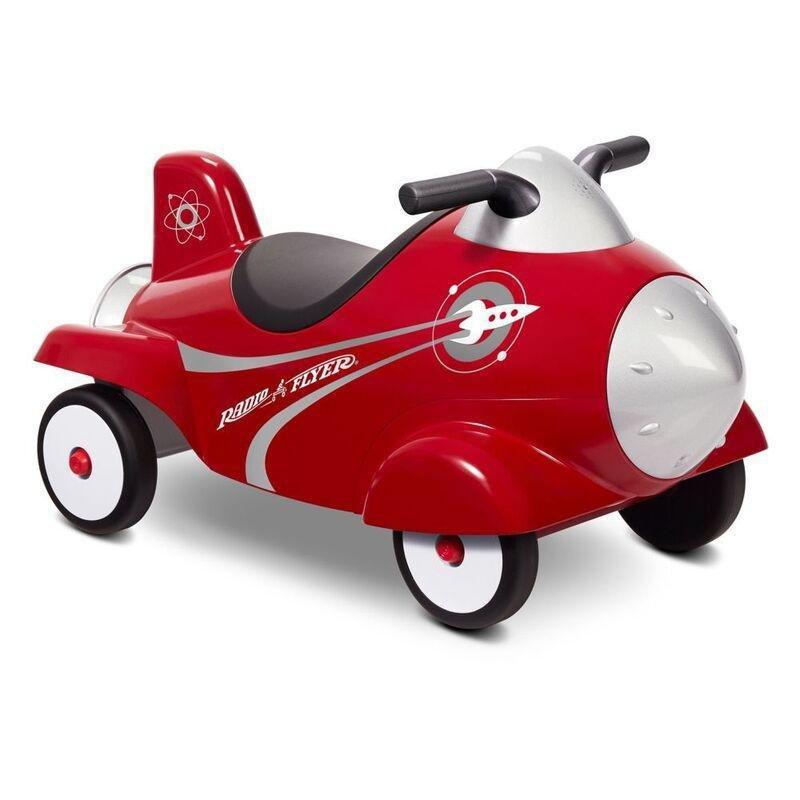Radio Flyer Retro Rocket Ride-On Toy, , large image number 0