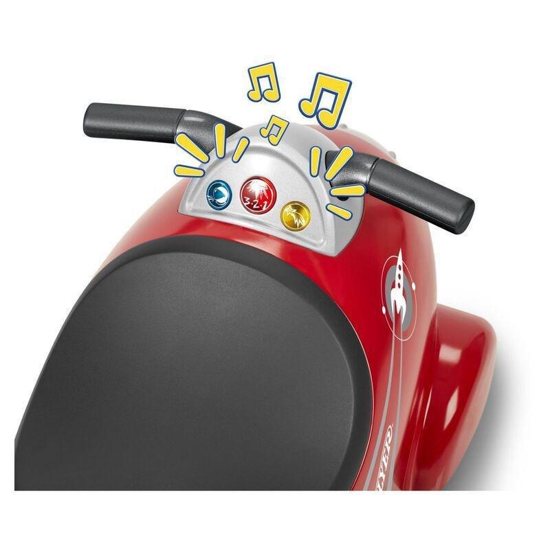 Radio Flyer Retro Rocket Ride-On Toy, , large image number 2