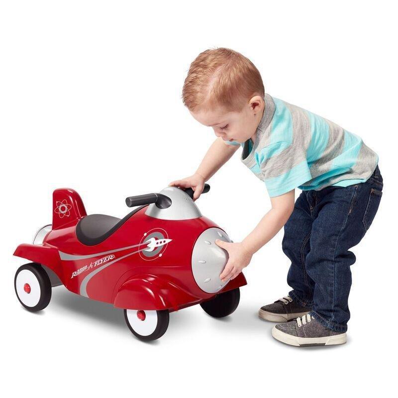 Radio Flyer Retro Rocket Ride-On Toy, , large image number 3