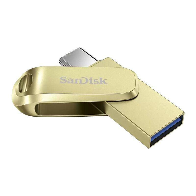 Sandisk Ultra Dual Drive USB Type-C C4 Flash Drive 128GB - Luxe Gold, , large image number 1