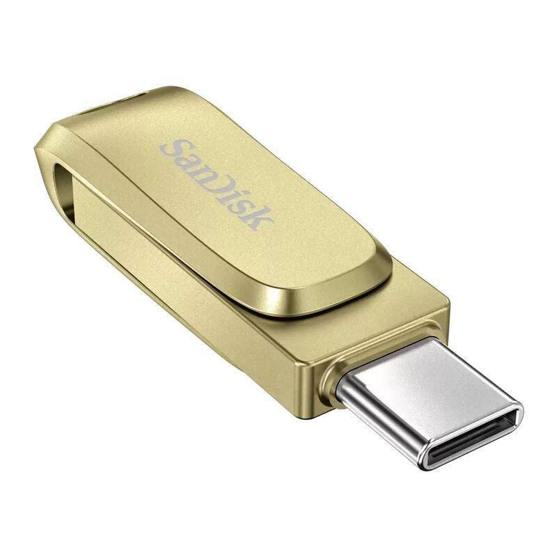 Sandisk Ultra Dual Drive USB Type-C C4 Flash Drive 128GB - Luxe Gold, , large image number 2