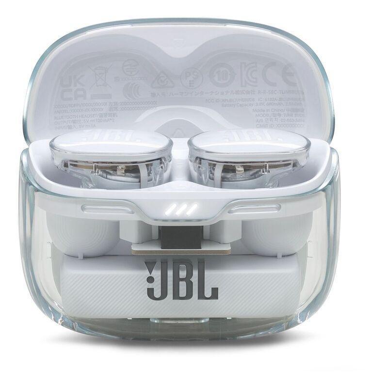 JBL Tune Buds True Wireless Noise Cancelling Earbuds - Ghost White, , large image number 2