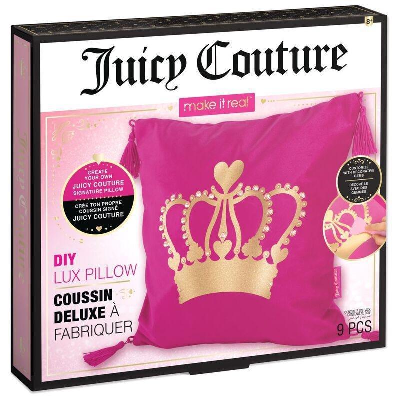 Make It Real Juicy Couture Diy Lux Pillow, , large image number 0