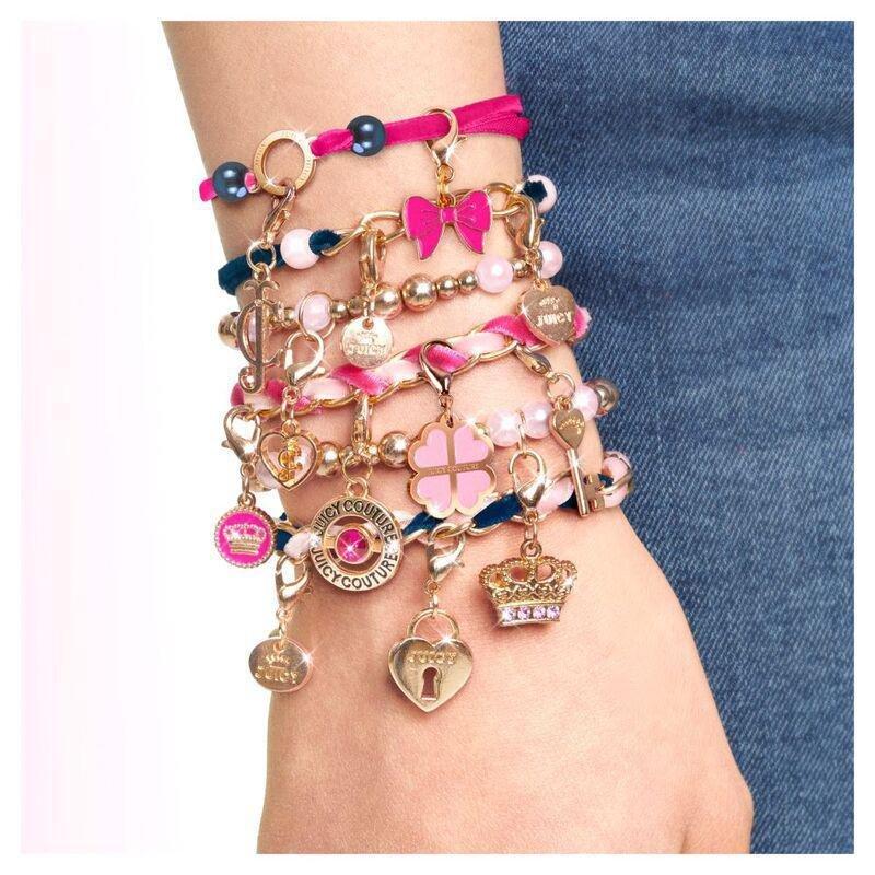 Make It Real Juicy Couture Charmed By Velvet And Pearls Bracelet, , large image number 1
