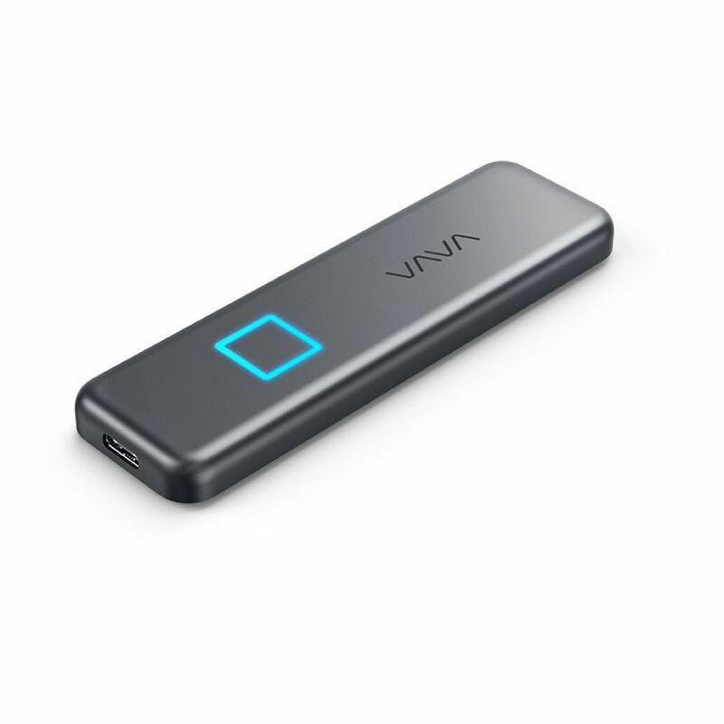 Vava 1TB Portable SSD Touch Grey, , large image number 0