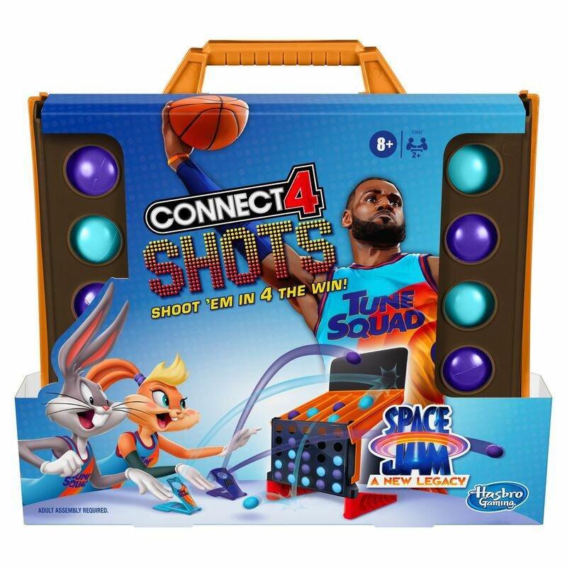 Hasbro Space Jam 2 Connect 4 Shots Game, , large image number 0