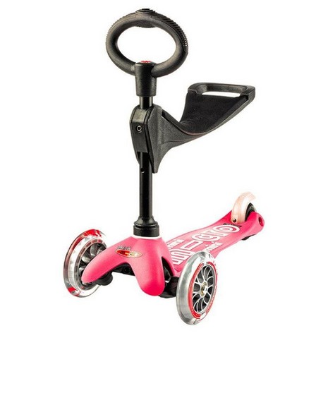 MICRO - Micro Mini 3in1 Deluxe Pink Scooter