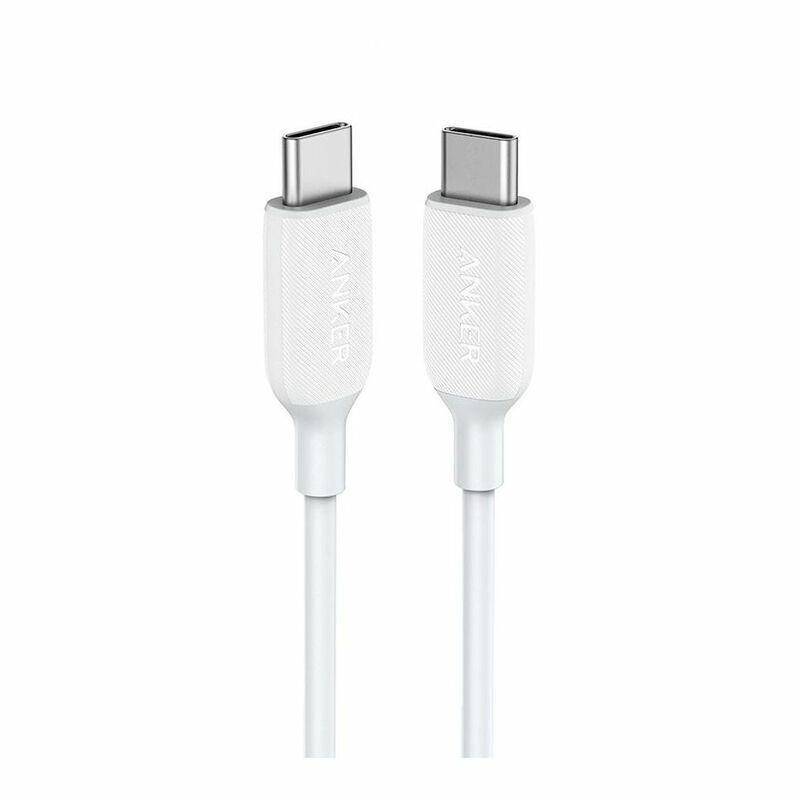 Anker Powerline III USB-C To USB-C 2.0 Cable 3Ft White, , large image number 0