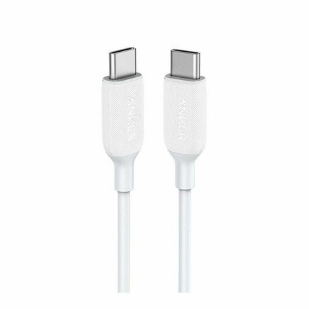 ANKER - Anker Powerline III USB-C To USB-C 2.0 Cable 3Ft White