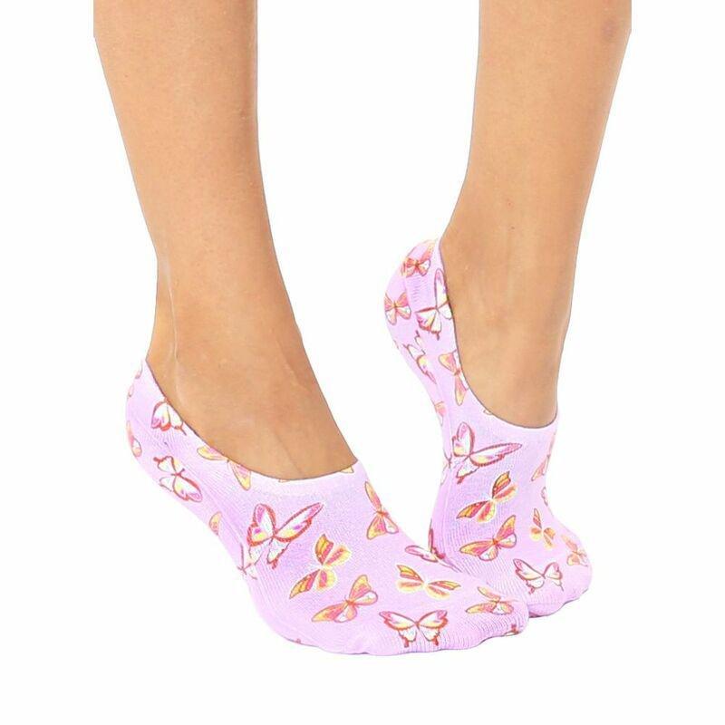 Living Royal Butterfly Liner Unisex Socks, , large image number 0