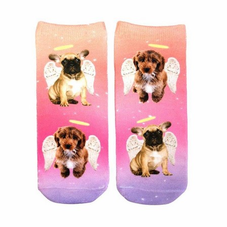 LIVING ROYAL - Living Royal Angel Puppies Ankle Unisex Socks