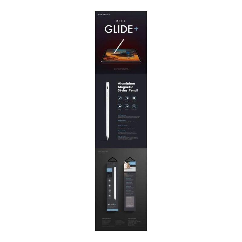 Viva Madrid Glide+ Aluminium Magnetic Stylus Pencil White, , large image number 2