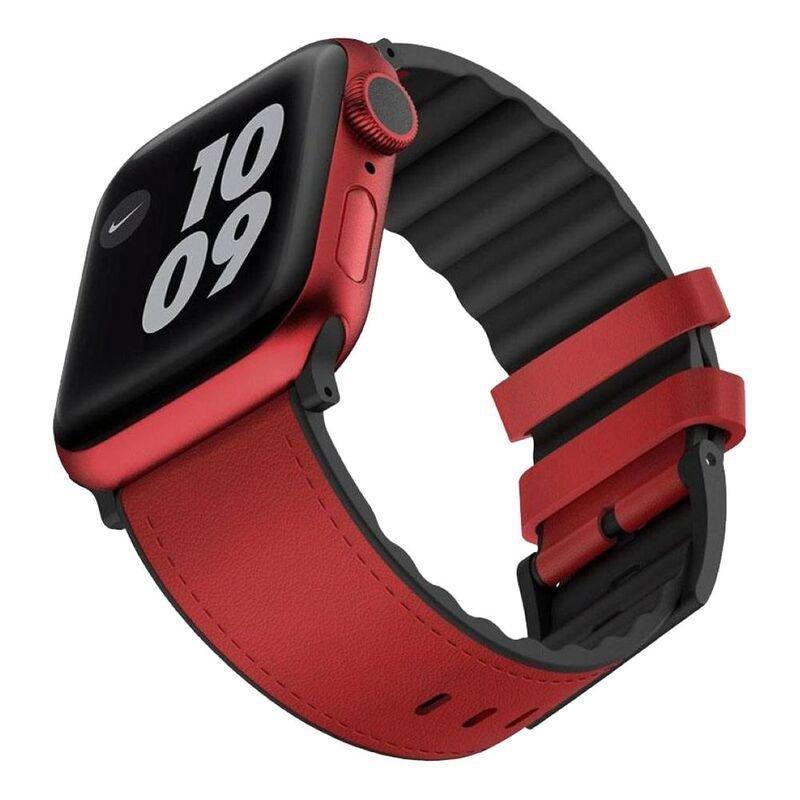 Viva Madrid Ventrux Leather Strap Rouge Red for Apple Wathc 42/44mm, , large image number 0