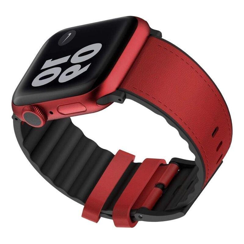Viva Madrid Ventrux Leather Strap Rouge Red for Apple Wathc 42/44mm, , large image number 1