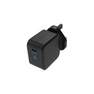 POWEROLOGY - Powerology Ultra-Compact 61W PD Gan Charger with Type-C to Type-C Cable 2M Black UK