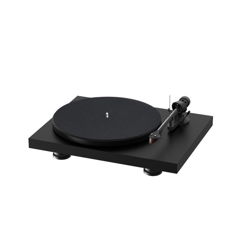 PRO-JECT AUDIO SYSTEMS - Pro-Ject Debut Carbon Evo Belt-Drive Turntable with Ortofon 2M Red - Satin Black